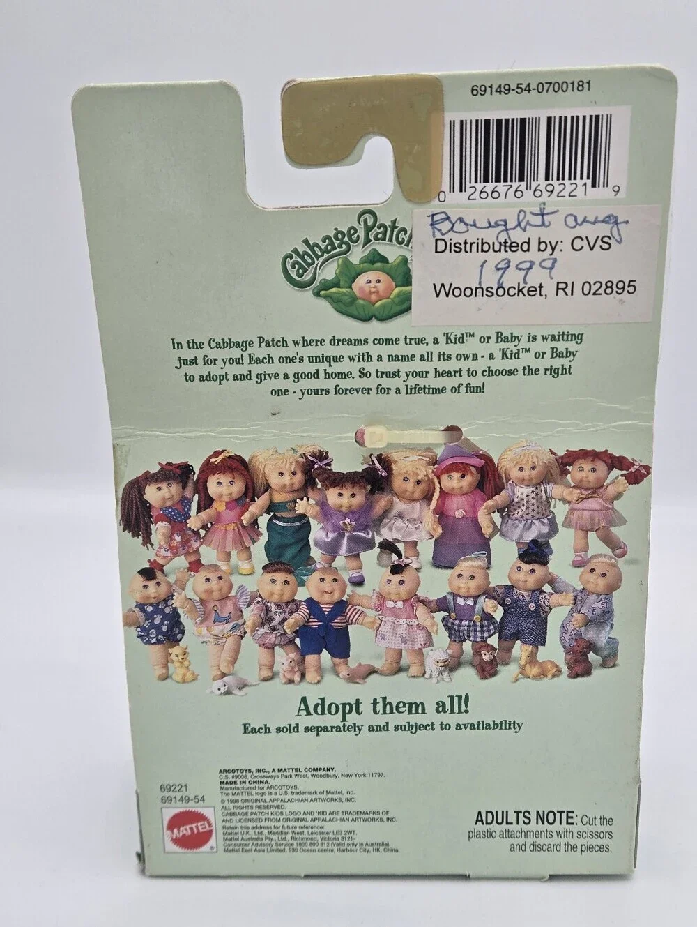 Mattel vintage 1996